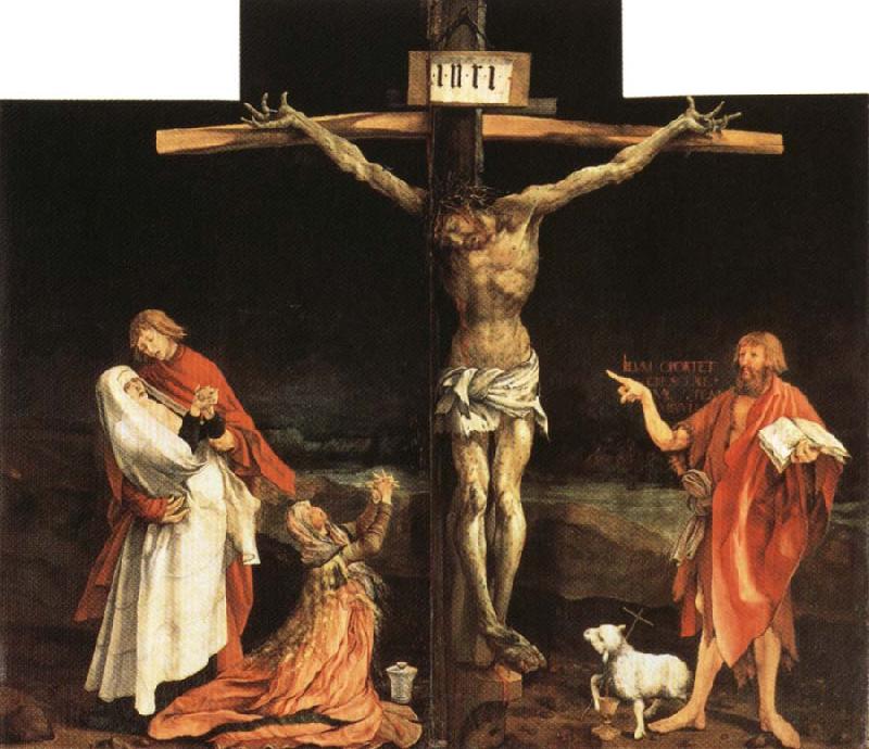 Matthias  Grunewald Isencheim Altar Crucifixion Norge oil painting art
